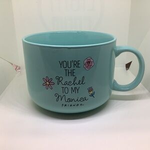 Friends Blue Mug You’re The Rachel To My Monica